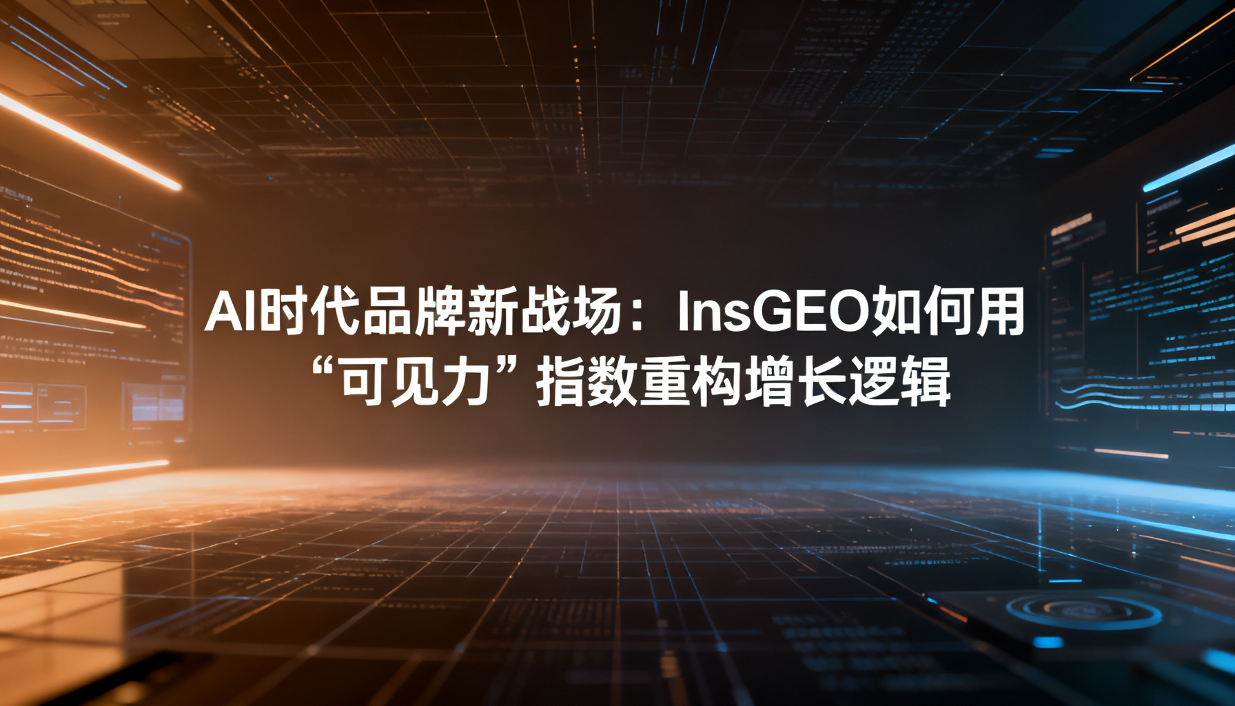 InsGEO:用“可见力”指数重构AI时代品牌增长逻辑