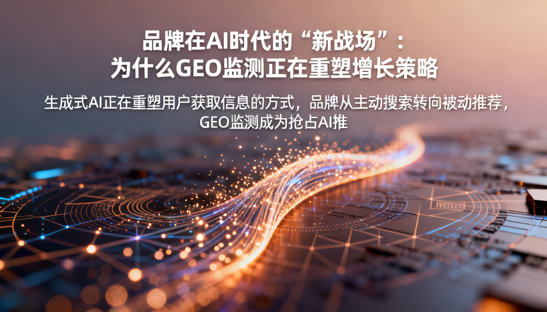 品牌在AI时代的“新战场”:为什么GEO监测正在重塑增长策略
