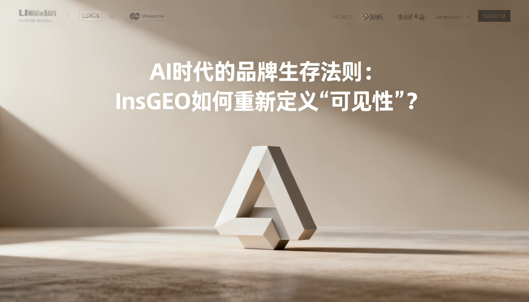 AI时代的品牌生存法则:InsGEO如何重新定义“可见性”?